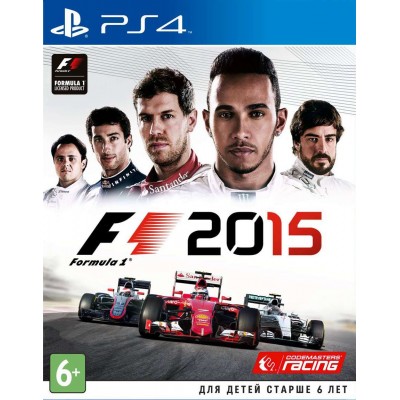 F1 2015 (Formula 1) [PS4, английская версий]